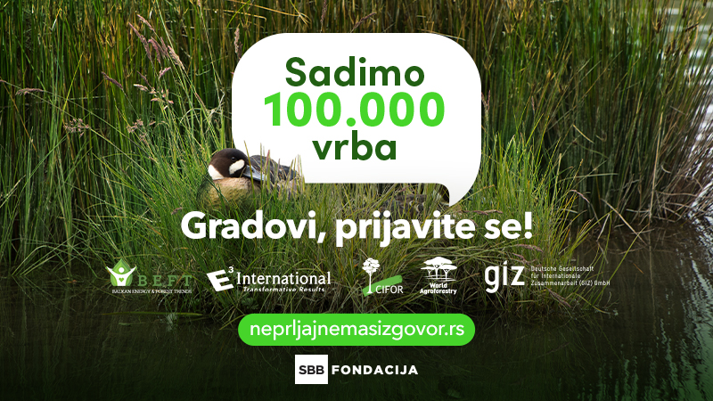 Sadimo 100.000 vrba, prijavite se!