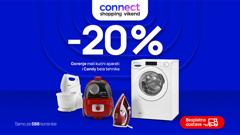 Februarski connect shopping vikend samo na shoppster.rs