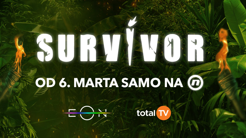 Gledajte novu sezonu Survivora samo na televiziji Nova S.